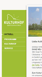Mobile Screenshot of kulturhof-erpfenhausen.de
